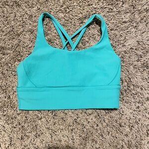 Lululemon ribbed longline energy sports bra - size 8